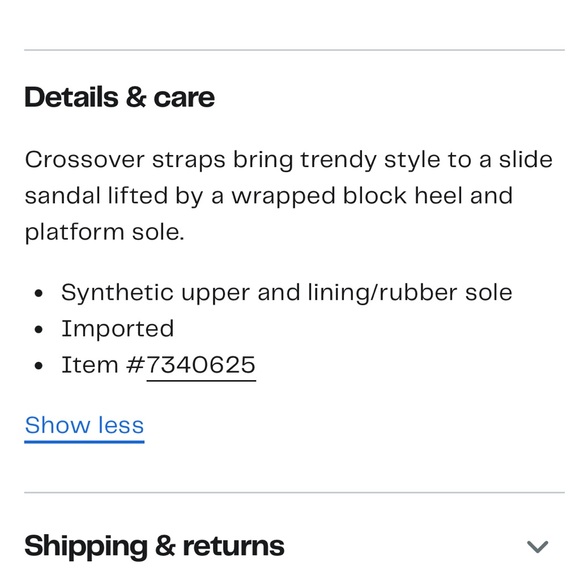 💕MUST GO free shipping! Caleigh Platform Slide Sandal - Nordstrom Rack - 5.5 - Picture 6 of 10